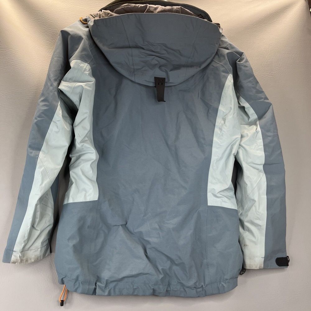 Haglofs Womens Jacket Performance Shell Hooded Blue Sz Small - Picture 9 of 16